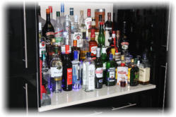 marble drinks cabinet worktop