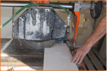 Marble cutting